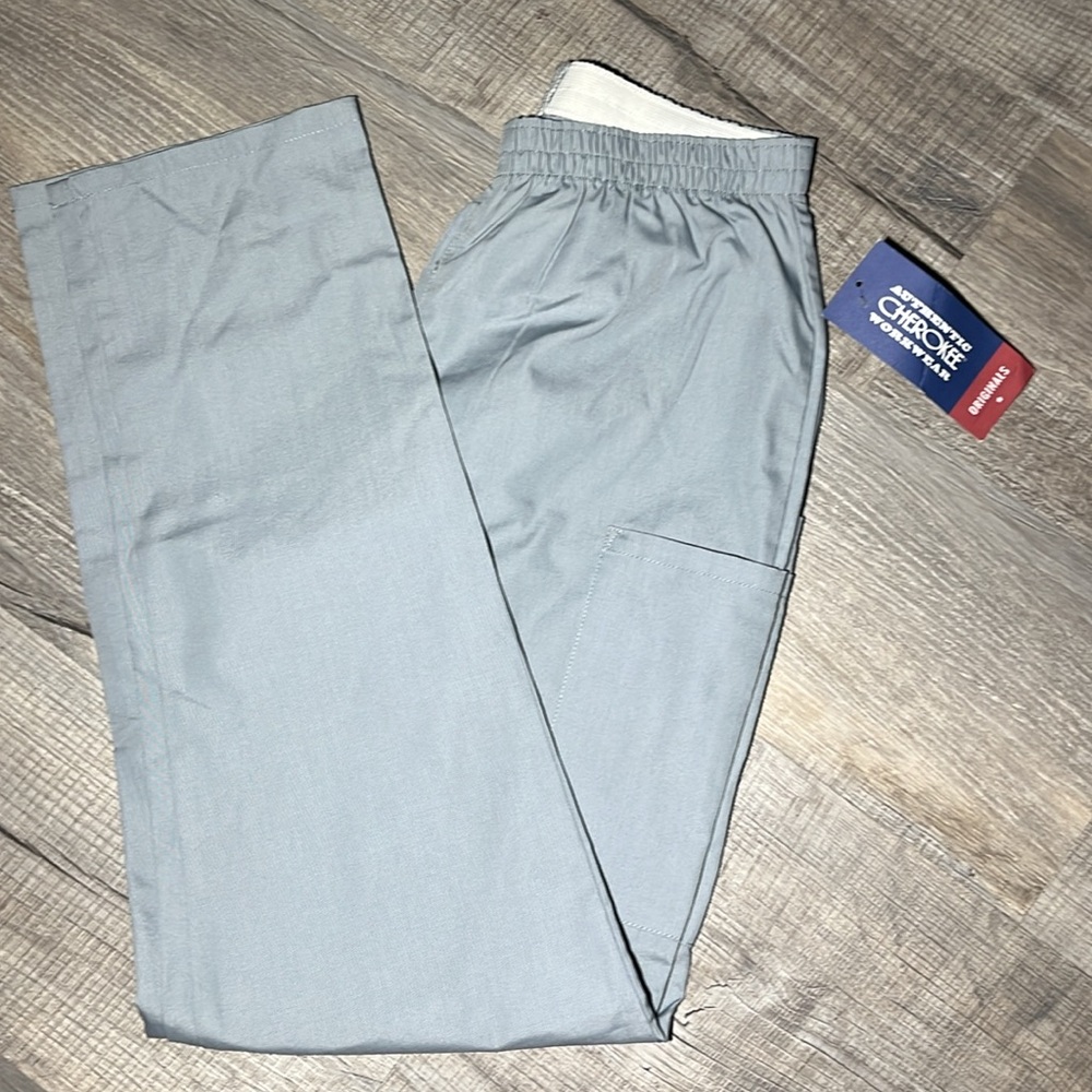 Cherokee Workwear Traditional Classic Scrub Pants - XS Gray Unisex